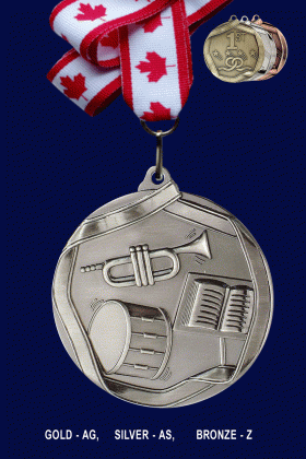 Band, Medal – 2.25”