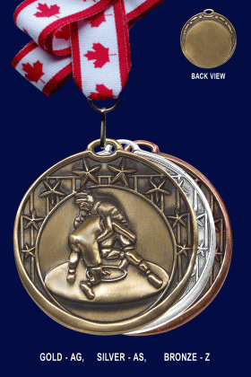 Wrestling, Star Medal – 2”