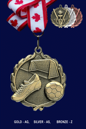 Soccer, Medal – 2.5”