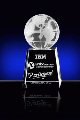 Globe III. Award – 4.7”