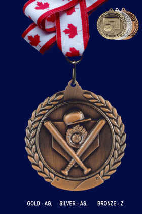 Baseball, Medal – 1.75”
