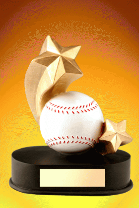 Starry Baseball - 4.25"