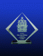 Acadian Glass Award – 6.75" x 6"