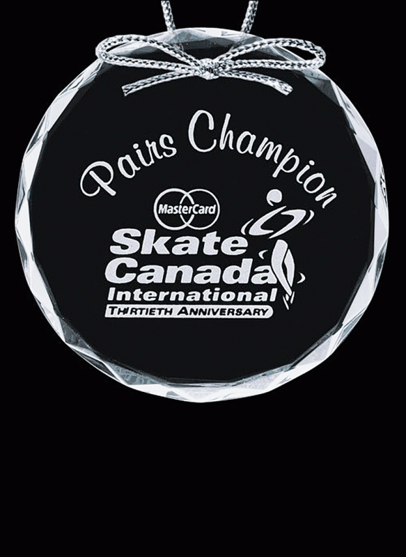 Round - Optical Crystal - 3" - Click Image to Close