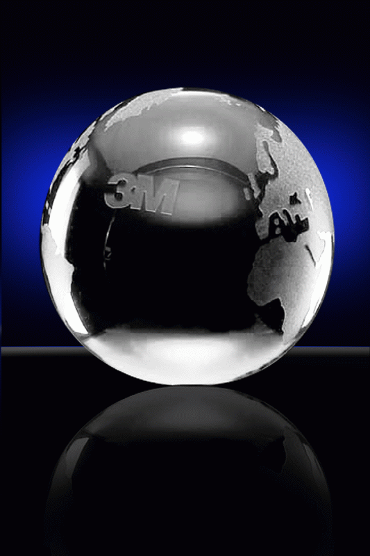 Black Globe, Etched – 3” - Click Image to Close