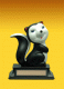 Skunk, Humorous Award – 4.5”