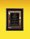 Art Plaque, Gold - 8" x 10"