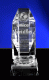 Ceremony, crystal trophy – 7 1/8"