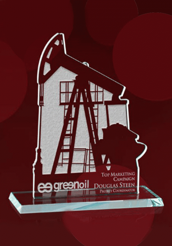 Oil Drill Award – 6" x 8” - Click Image to Close