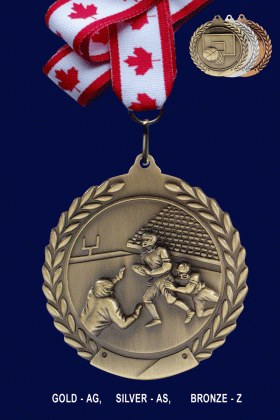 Football, Medal – 1.75”