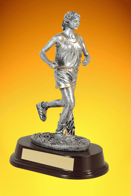 Runner Trophy, Female – 11” - Click Image to Close