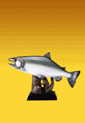 Fish Trophy, Salmon - 9.5" lenght