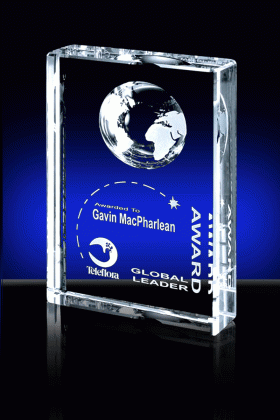Ambassador Award, Crystal – 6”