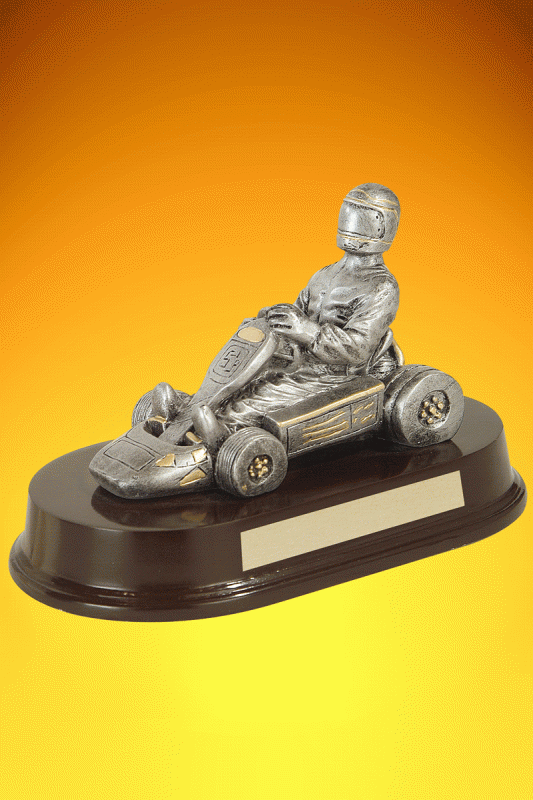 Go Kart Racing Trophy – 5” - Click Image to Close