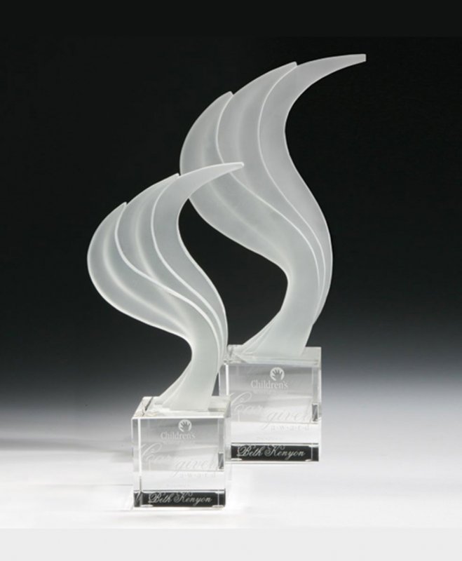 Signet Award, Crystal – 9.25" - Click Image to Close