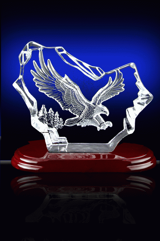 Hunting Eagle,Trophy – 6 3/8” - Click Image to Close