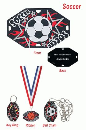 Soccer Street Tag -2.5"