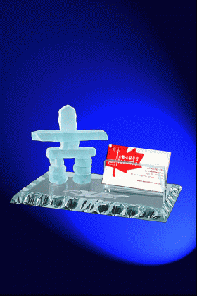 Inukshuk Card Holder – 4.5”