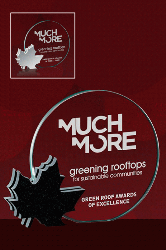 Maple Leaf Circle Award – 5" - Click Image to Close