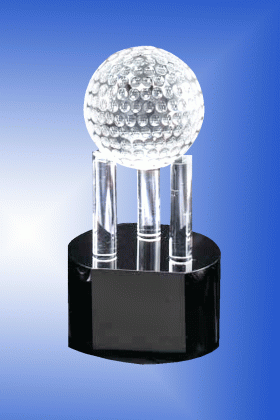 Golf, Crystal Award – 7.75”