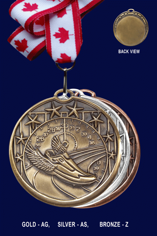 Track, Star Medal – 2” - Click Image to Close