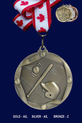 Baseball, Medal – 2.25”