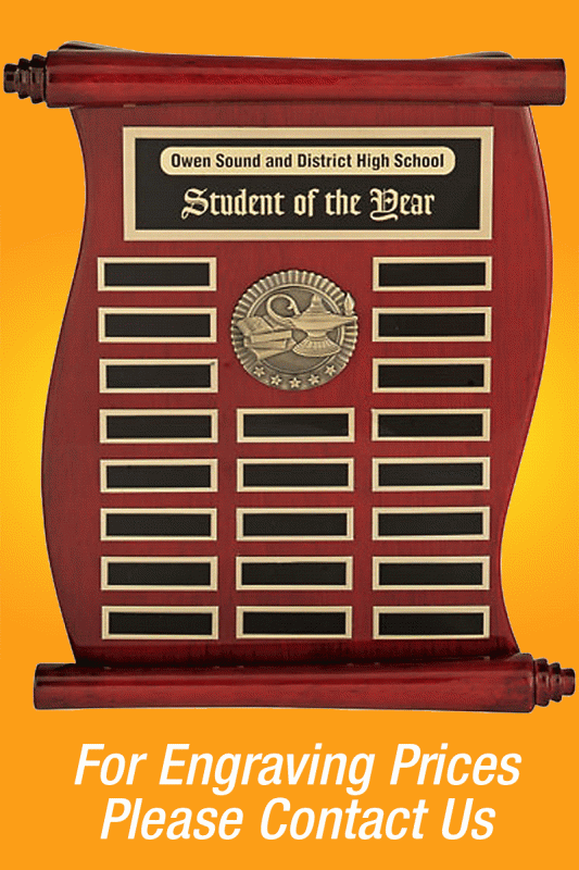 Scroll Roswd. Annual Plaque - Click Image to Close