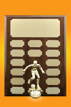 Plaque & Figurine - 9” x 12”