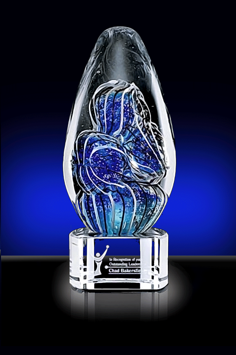 Contempo, Glass Award – 8”