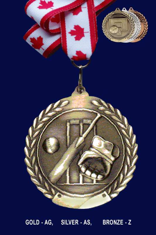 Cricket, Medal – 2.75”