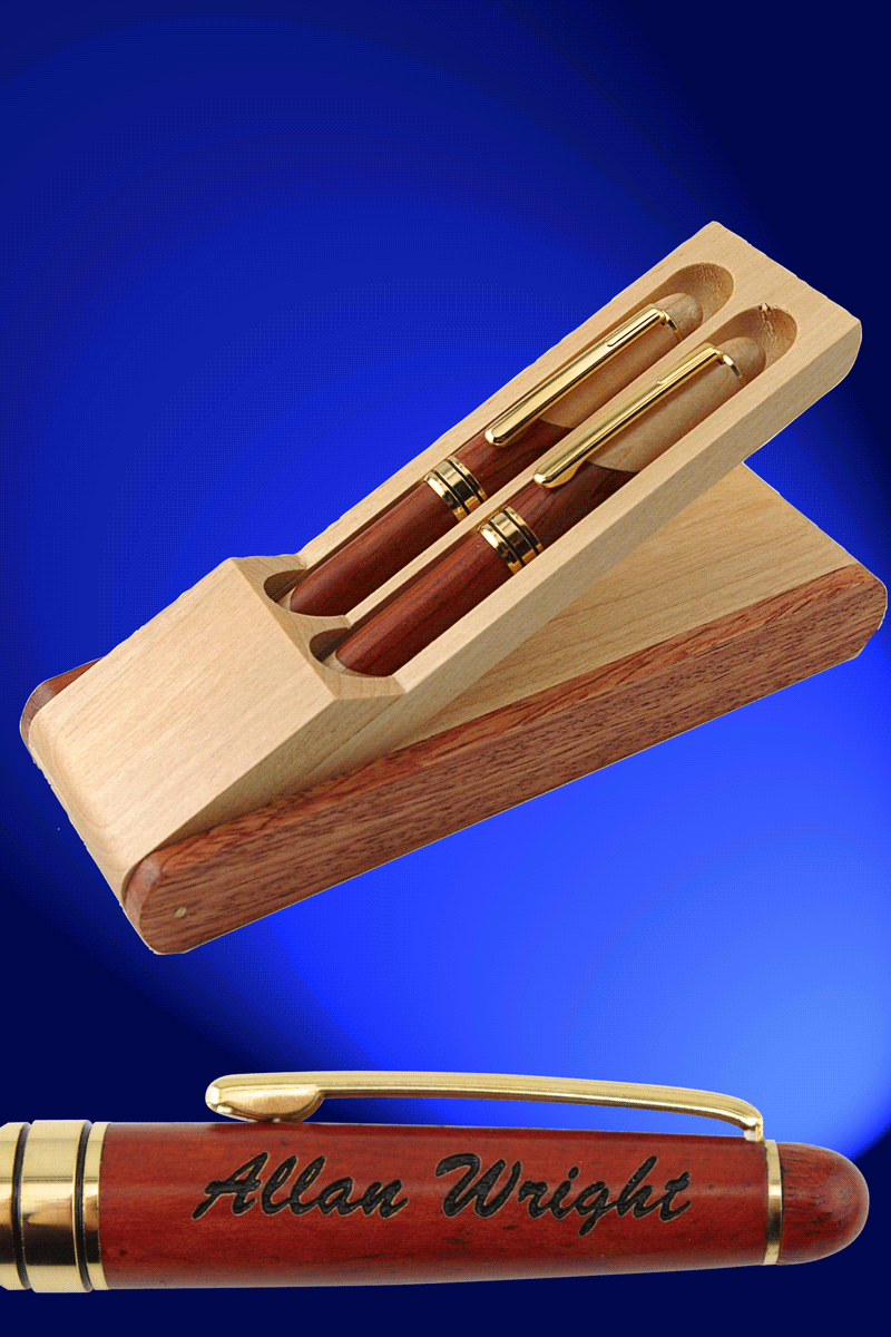 Pen & Pencil in Box – 6” - Click Image to Close