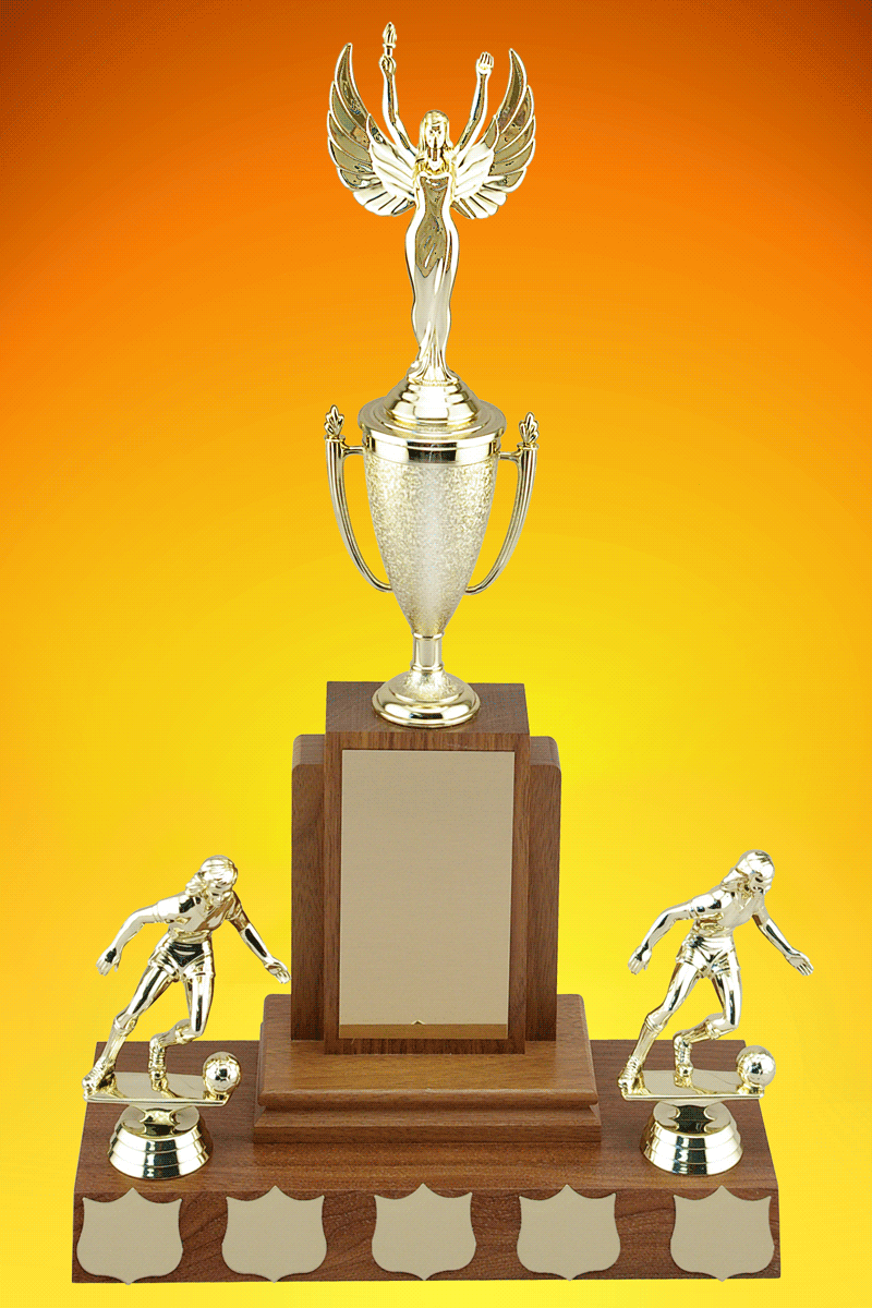 Winged Tall Trophy – 17”
